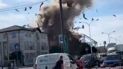 Un atac cu rachete rusești lovește clădirea universității din Harkov