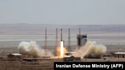 Lansiranje rakete, Iran