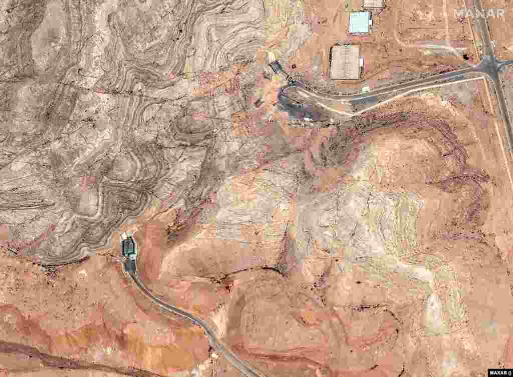 Дослідницький центр ядерних технологій в Ісфагані 20 червня до удару США і 22 червня після бомбардування