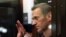 Алексей Навальный в суде, февраль 2021 года