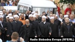 Protesti u Novom Pazaru zbog gradnje obdaništa, septembar 2010, foto: Samir Delić