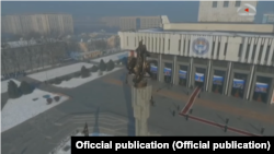 Январдагы ыш баскан Бишкек . 2021.