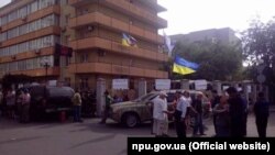 Мітинг під Оболонським судом у Києві, 2 серпня 2016 