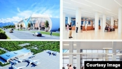 "Жалал-Абад" эл аралык аэропортунун долбоору. 