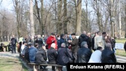 Sa jednog od prethodnih protesta radnika "Kosmosa"