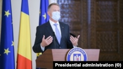 Președintele României, Klaus Iohannis.