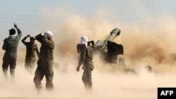 Šiitski dobrovoljci kod Tikrita