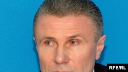 Сергій Бубка під час прес-конференція на тему: «Український спорт напередодні Олімпіади у Ванкувері: куди йдемо?», Київ, 2 лютого 2010 року