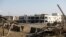 AFGHANISTAN -- A damaged hospital is seen at the site of an attack in a U.S. military airfield in Bagram, north of Kabul, ADecember 11, 2019