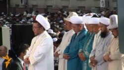 Праздничный намаз в Бишкеке