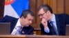 Ivica Dačić (L) i Aleksandar Vučić