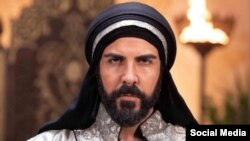 لجین اسماعیل، بازیگر سوری، در نقش معاویه