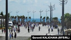 На грузинском курорте Анаклия сегодня отмечали траурную дату – День черкесского геноцида