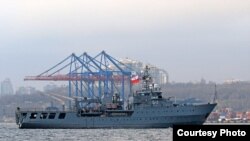 Корабль «Контр-адмирал Ксаверий Черницкий» (Польша). Фото пресс-центра Командования ВМС ВС Украины