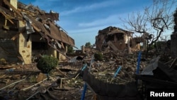 Oštećeni objekti u kijevskoj oblasti nakon ruskog napada, Ukrajina, 23. jun 2024.