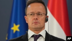 Міністр закордонних справ Угорщини Петер Сійярто