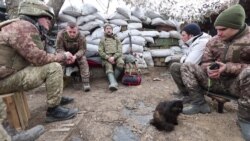 Проповідь-лекція капелана морпіхів Андрія Зелінського на передовій під Маріуполем