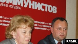 Igor Dodon și Zinaida Greceanîi