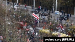 Хода в Мінську до урочища Куропати, 1 листопада 2020 року