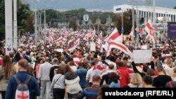 Demonstracije u Minsku, 6. septembar
