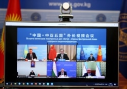 Китай проводить першу відеоконференцію з головами МЗС країн Центральної Азії, 16 липня 2020 року
