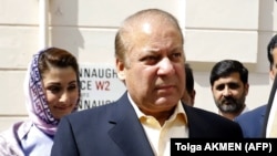 Пакистандын мурдагы өкмөт башчысы Наваз Шариф.