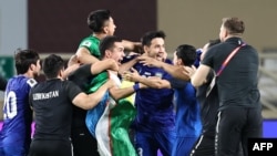 Өзбекстандын курама командасы. Абу-Даби. 5-июнь, 2025-жыл.