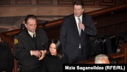 Сегодня бывший мэр Тбилиси и один из лидеров оппозиционного «Единого национального движения» впервые показался в зале суда за последние шесть месяцев