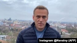 Alekszej Navalnij Németországban egy dátum nélkül közreadott képen.