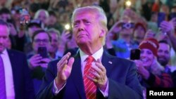 АКШнын жаңы шайланган президенти Дональд Трамп. 19-январь, 2025-жыл. Вашингон. 