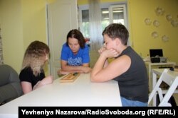 В детском научном клубе в Запорожье