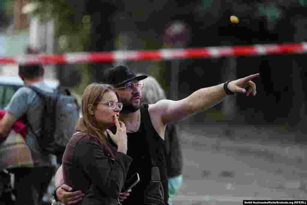 Кияни після масованої повітряної атаки