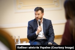 Денис Улютін, міністр соціальної політики, сім'ї та єдності України. 3 листопада 2025 року