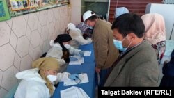 Жалал-Абаддагы шайлоо тилкеси. 