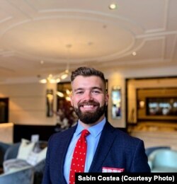 Sabin Costea, manager de vânzări, evenimente și conferințe la Conrad Dublin