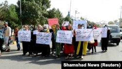 Protestul din Mazar-e-Sharif. 6 septembrie 2021