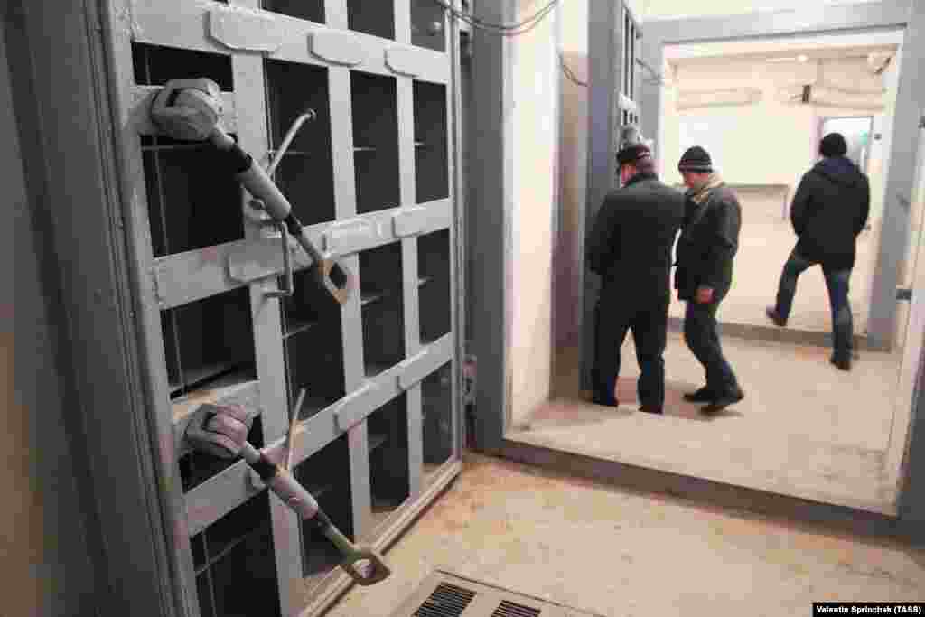 Во засолништето за бомби