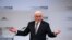 German President Frank-Walter Steinmeier speaks at the Munich Security Conference in Munich on February 14. 