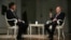 Președintele Rusiei, Vladimir Putin, in timpul interviului acordat comentatorului politic american Tucker Carlson.