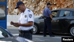 Jedan od graničnih prelaza Hrvatske sa BiH