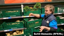 Egy prágai szupermarket