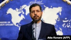 Iranian Foreign Ministry spokesman Saeed Khatibzadeh (file photo)