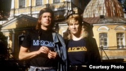 Borisz Grebenscsikov és Joanna Stingray 1986-ban, Leningrádban