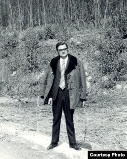 Юрій Бача на природі