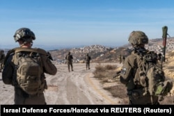 Ізраїльські солдати на Голландських висотах. 11 грудня 2024 року