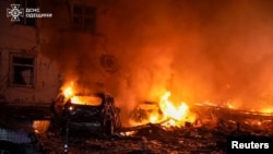 Наслідки російського удару на Одещині, архівне фото