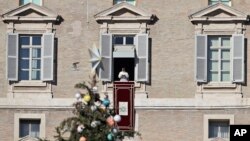 Папа Римський Франциск, 24 грудня 2017 року