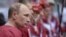 The suspended Latvian hockey players took part in a tournament that had been officially opened by Russian President Vladimir Putin. (file photo)