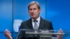 Komisionari për zgjerim i Bashkimit Evropian, Johannes Hahn.