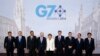 Belgium -- Leaders pose for a family photo at the G7 summit in Brussels, June 5, 2014